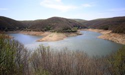 Nisan yağmurları kuruma noktasına gelen Kazandere Barajı'na "can suyu" oldu