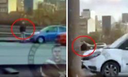 İstanbul trafiğinde şaşırtan görüntü! Aracını sağa çekip namaz kıldı