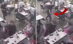 Kafede kan donduran anlar! Arkasından yaklaştığı adamı ensesinden vurdu
