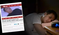 Sosyal medyanın konuştuğu teknik! Uykusuzluk çekenler dikkat... 'Askeri uyku' tekniği