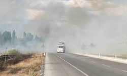 Beyşehir’de anız yangınları kazalara davetiye çıkarıyor
