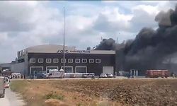 Silivri'de fabrikada yangın çıktı! İşçiler tahliye ediliyor
