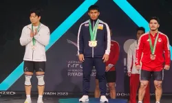 Milli halterci Muhammed Furkan Özbek, dünya üçüncüsü oldu