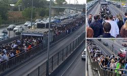 İstanbulluların çilesi! Üsküdar'da arızalanan metrobüs vatandaşları mağdur etti