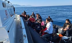 Didim'de 28 düzensiz göçmen yakalandı