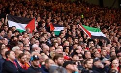 Liverpool taraftarından Filistin'e destek: Gazze'yi koruyun