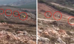Lübnan-İsrail sınırında hareketlilik: Hizbullah bayrağı taşıyan çok sayıda motosikletli ilerleyişe başladı
