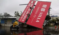 Tayfun rekor hızla Çin'e doğru ilerliyor