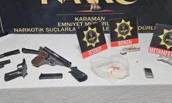 Karaman'da uyuşturucu operasyonunda 3 şüpheli tutuklandı