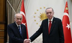 Beştepe'de Cumhurbaşkanı Erdoğan ve MHP Lideri Bahçeli görüştü