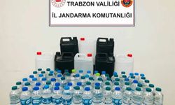 Trabzon’da yılbaşı öncesi jandarmadan sahte alkollü içki operasyonu