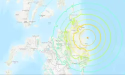 Filipinler'de 6,9 büyüklüğünde bir deprem daha