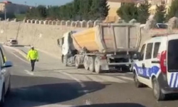 Medyada gündem olan o kamyon trafikten men edildi!