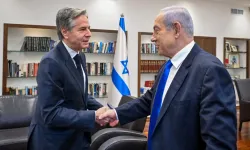 İki dost bir arada... Blinken'dan Netanyahu'ya ziyaret