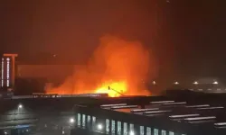 Arnavutköy'de film stüdyosunda yangın! Ekipler müdahale ediyor