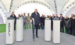 Aliyev, 'Hocalı Soykırımı' anıtının temelini attı