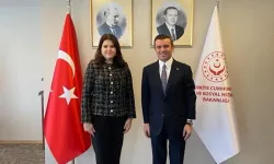 MHP'li Yılık'tan, Aile ve Sosyal Hizmetler Bakan Yardımcısı Yavuz Selim Kıran’a ziyaret