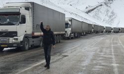 Türkiye-İran hattında 15 kilometrelik tır kuyruğu