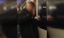 İstanbul'da metroda hayrete düşüren görüntü! Bu kadarı da pes dedirtti