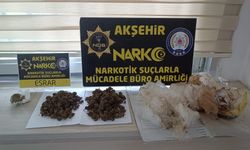 Akşehir’de uyuşturucu operasyonunda 2 tutuklama