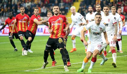 Galatasaray-Kayserispor bu akşam oynanacak!