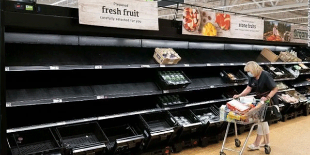 O ülkede marketlerde raflar boşaldı: Büyük bir gıda krizi geliyor