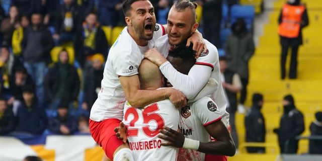 Gaziantep FK, 9 maçlık hasrete son verdi