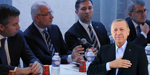 Paris'teki buluşmada Cumhurbaşkanı Erdoğan sürprizi