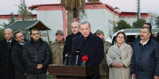 Cumhurbaşkanı Erdoğan: "Hatay'ı yalnız bırakmayacağız"