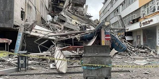 Gaziantep'te yıkılan binalar için 2 gözaltı daha