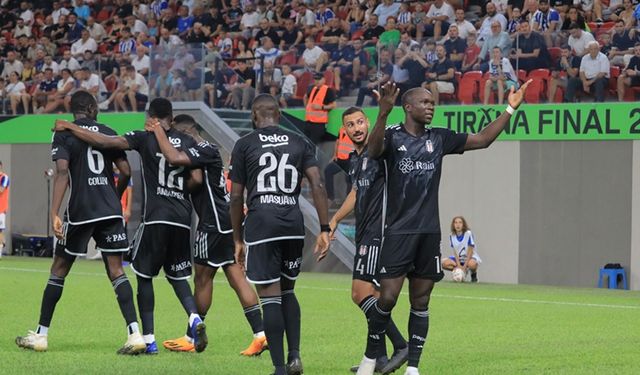 Beşiktaş'ın Neftçi maçları kadrosu açıklandı