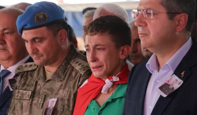 Pençe şehidi Çavuş Taner Torun, gözyaşları içinde son yolculuğuna uğurlandı