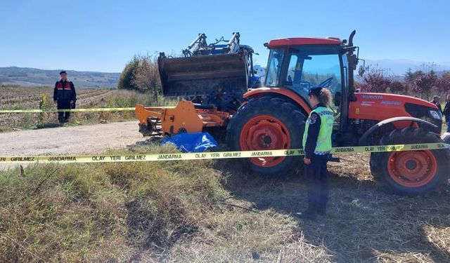 Bursa'da tarım makinesinin altında kalan kadın hayatını kaybetti