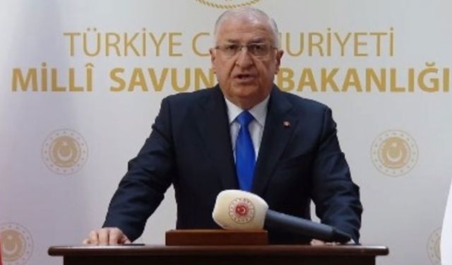 Milli Savunma Bakanı Yaşar Güler'den terörle mücadele mesajı