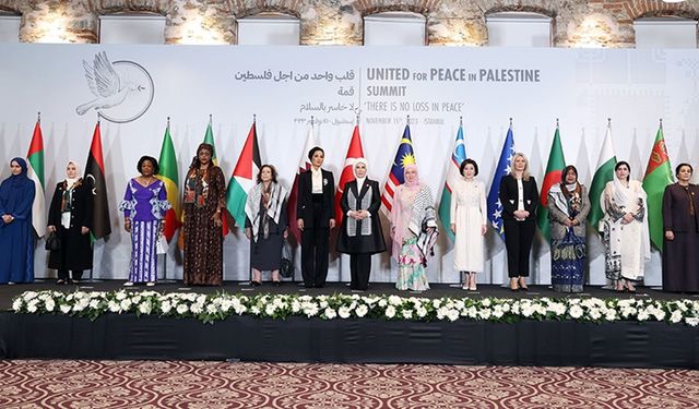 Emine Erdoğan'dan "Filistin'in yanındayız" paylaşımı