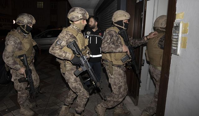Zehir tacirlerine 30 ilde operasyon: 476 gözaltı kararı