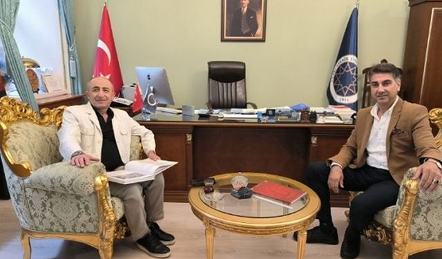 Rahmi Odabaşı, Ahmet Yüksel Karahan’ı ziyaret etti