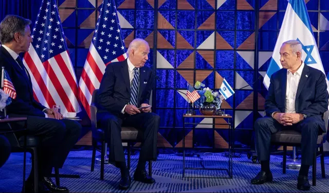 Mikrofonun açık olduğunu unuttu! Biden'dan Netanyahu'ya 'İsa'ya gel' hamlesi