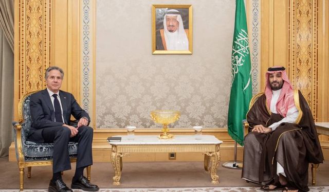 ABD Dışişleri Bakanı Blinken, Prens Salman ile görüştü