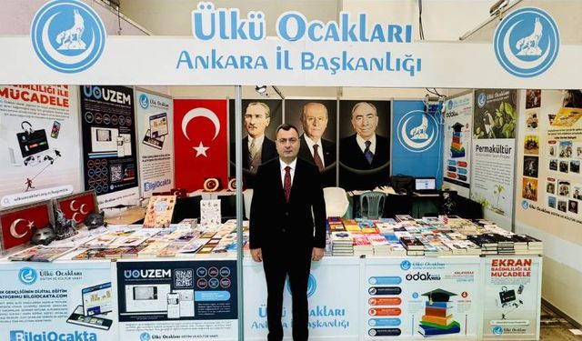 Ülkü Ocakları Ankara İl Başkanı Ömer Şanlı ile Ankara 20. Kitap Fuarı üzerine söyleşi