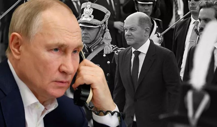 Alman Şansölye Olaf Scholz'tan flaş Putin açıklaması