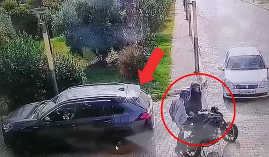 Görüntü Türkiye'den! Para dolu çantayı çalan 2 şüpheliyi cipiyle çarpıp öldürdü