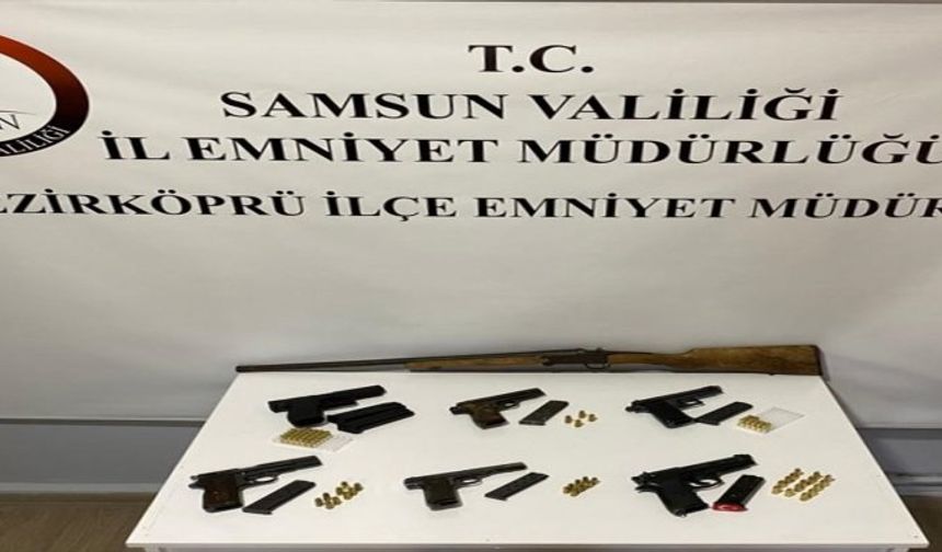 Samsun'da asayiş uygulamasında 6 kişi gözaltına alındı
