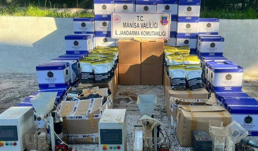 Manisa'da 1 milyon 200 bin liralık mal ele geçirildi