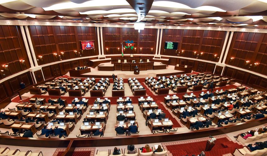 Türkiye ile imzalanan anlaşmaya Azerbaycan Milli Meclisi'nde onay