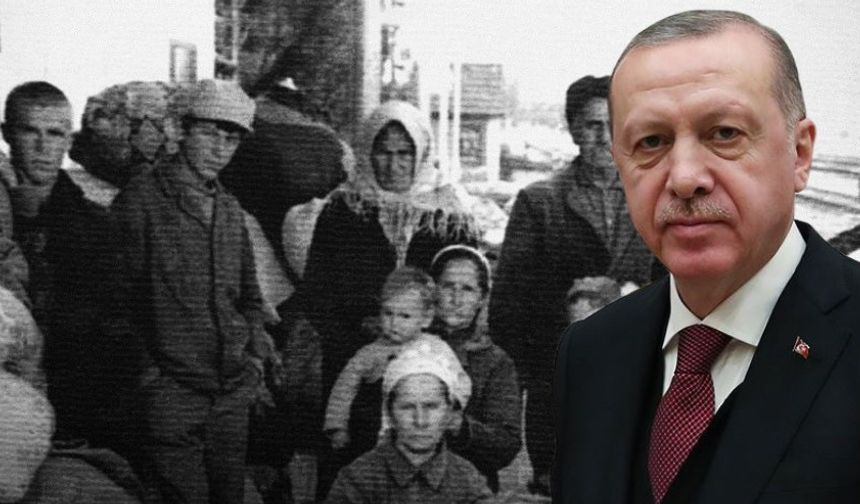 Kırım Tatar Sürgünü'nün 80'inci yıl dönümüne ilişkin paylaşım