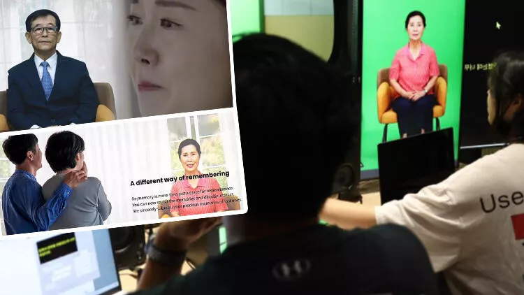 Kulağa distopik bir bilim kurgu filmi gibi gelse de, Güney Koreli bir yazılım şirketi insanları ölmüş tanıdıkları ile bir araya getirmek için sıra dışı bir projeye imza attı.

ÖLEN KİŞİNİN SESİNİ VE MİMİKLERİNİ TAKLİT EDİYOR

Seul merkezli DeepBrain AI şirketi, ölen insanların video görüntülerini, ses kayıtlarını ve fotoğraflarını kullanarak sanal bir profil oluşturuyor.

Yapay Zeka ile oluşturulan görüntü, hayatını kaybeden insanların sesini ve yüz mimiklerini taklit etmekle kalmıyor, karşısındaki insanın sorularını cevaplandırıyor, hatta anılarını anlatıyor.